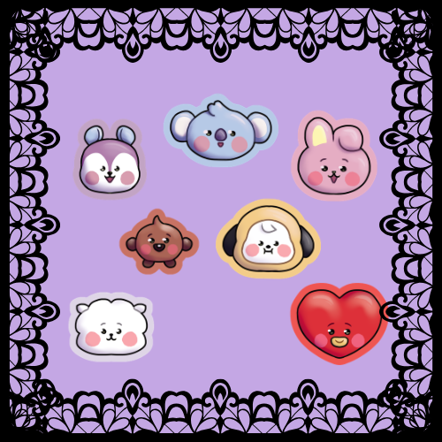Producto - Sticker BT21