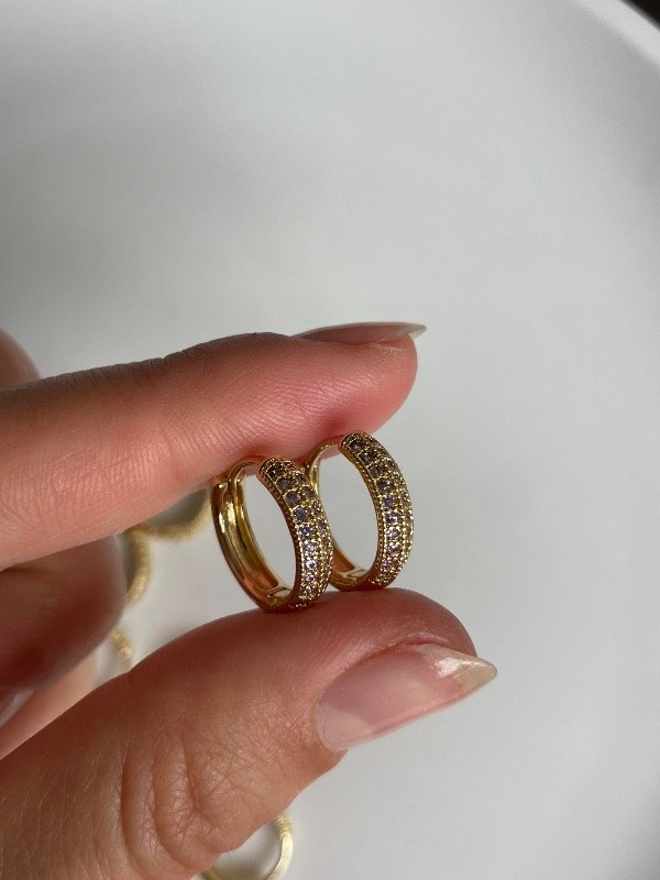 Producto - Argolla Sienna gold lila