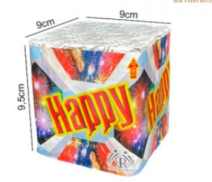 Producto - TORTA 16 LUCES "HAPPY" - (Efectos surtidos)