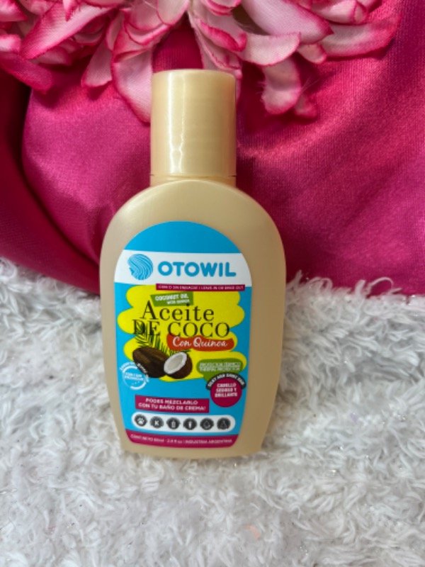 Producto - Aceite de coco otowil botellita 60ml