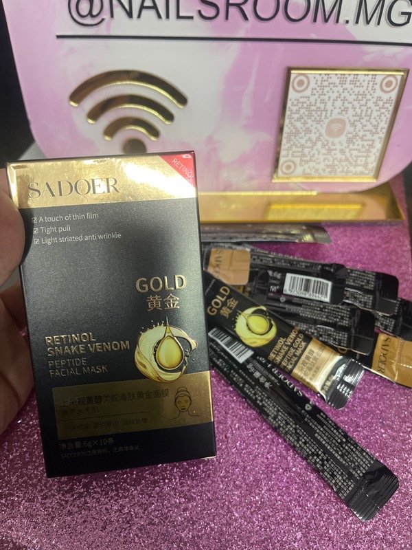 Producto - Mascarillas de retinol x10