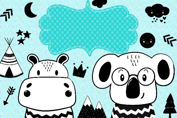 Producto - Set de jardin 4 piezas Personalizado Tribalkes Animales