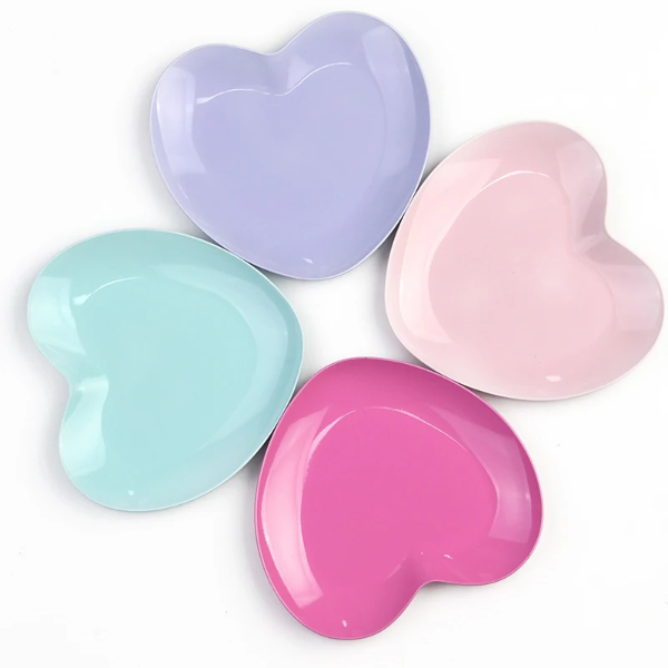 Producto - Bandeja corazón de acero inoxidable