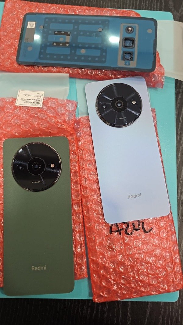 Producto - TAPA XIAOMI A3 / A3X ORIGINAL NUEVA CON VIDRIO DE CAMARA