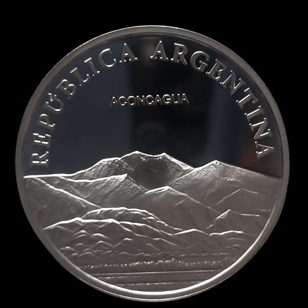 Producto - Argentina (2010) 1 Peso "ACONCAGUA" - Plata