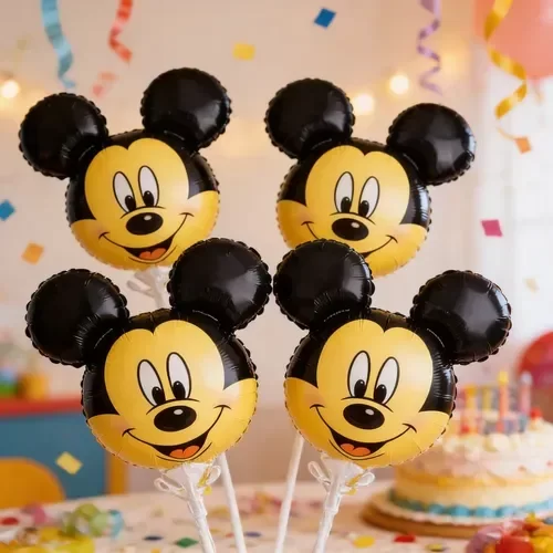 Producto - Globo Metalizado Mickey con Palito
