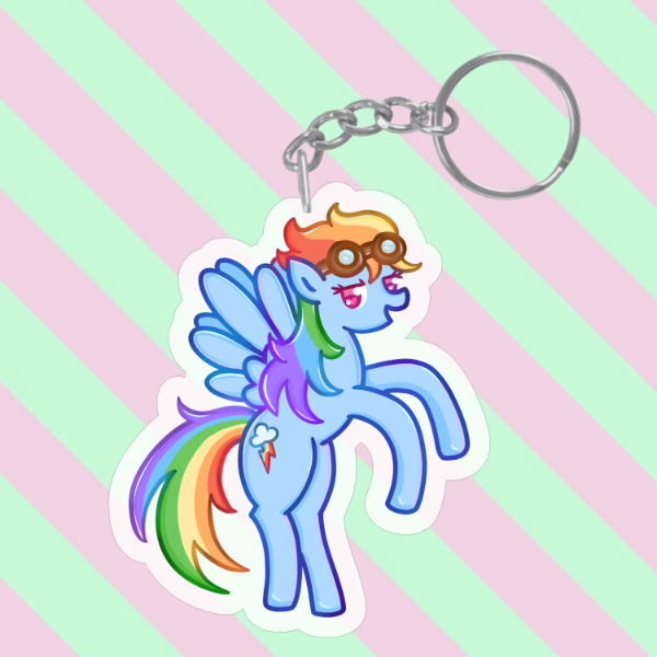 Producto - Rainbow Dash - Llavero