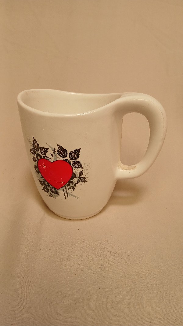 Producto - Jarro Desayuno - Vintage Corazón