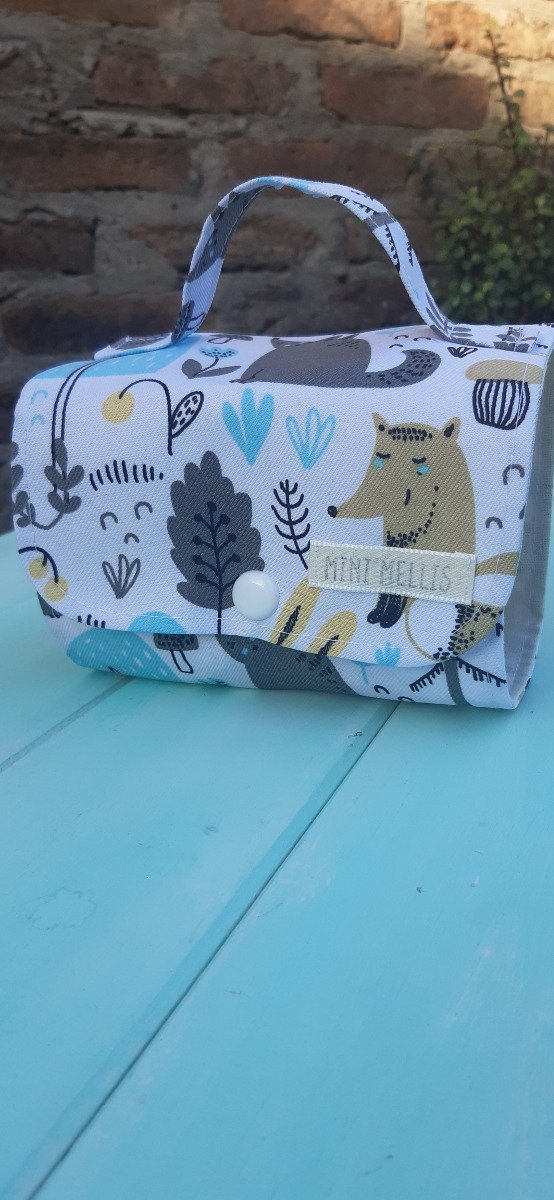 Producto - Portataza blanco con animales