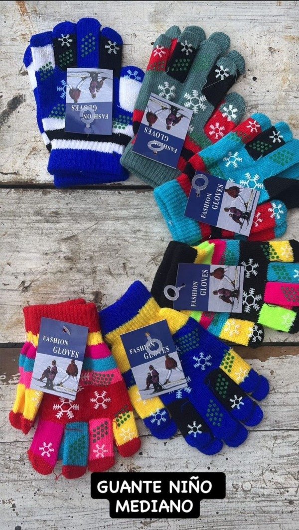 Producto - Guante niño mediano/2