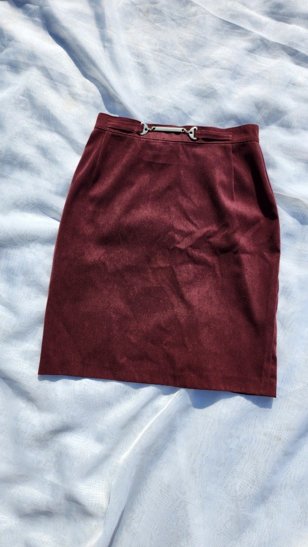 Producto - Pollera gamuzada vintage