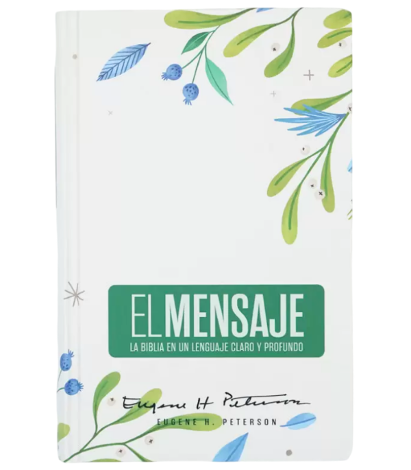 Producto - BIBLIA EL MENSAJE TAPA DURA HOJAS VERDES