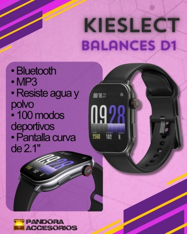 Producto - SmartWatch Kieslect Calling Watch Balancs D1