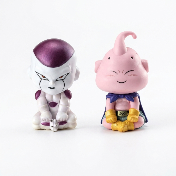 Producto - Set Freezer y Majin Buu Q Ver. - DRAGON BALL Z, 9cm (Por unidad)