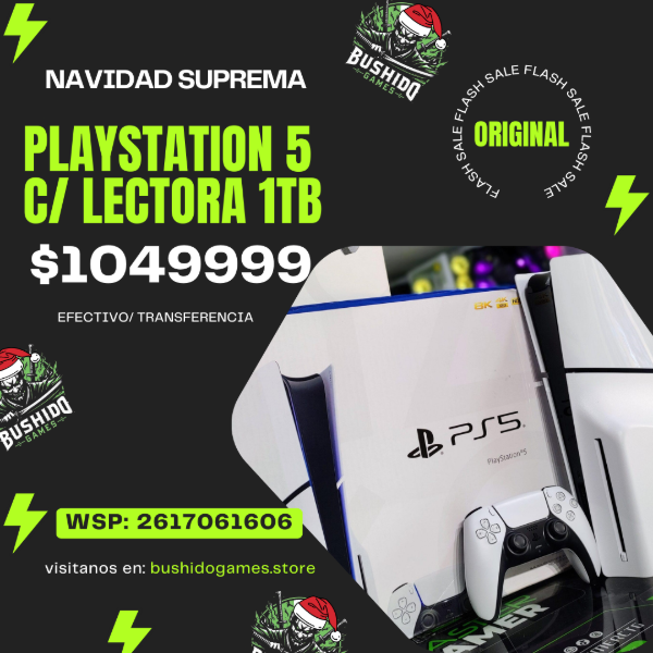 Producto - Playstation 5 1TB con lectora
