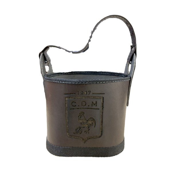 Producto - Art 1132 Canasta matera cuerina grabada