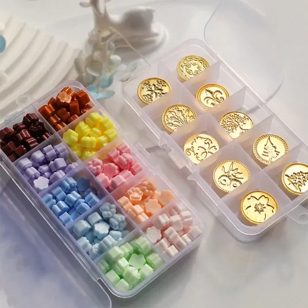 Producto - Kit celeste de lacre con accesorios - 3