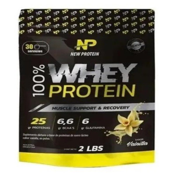Producto - Suplemento En Polvo New Protein Whey Protein Sabor Vainilla x 908g