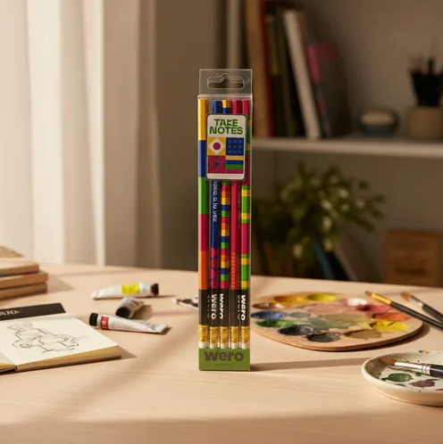 Producto - Set Lapices Wero Negros X5 Take Notes