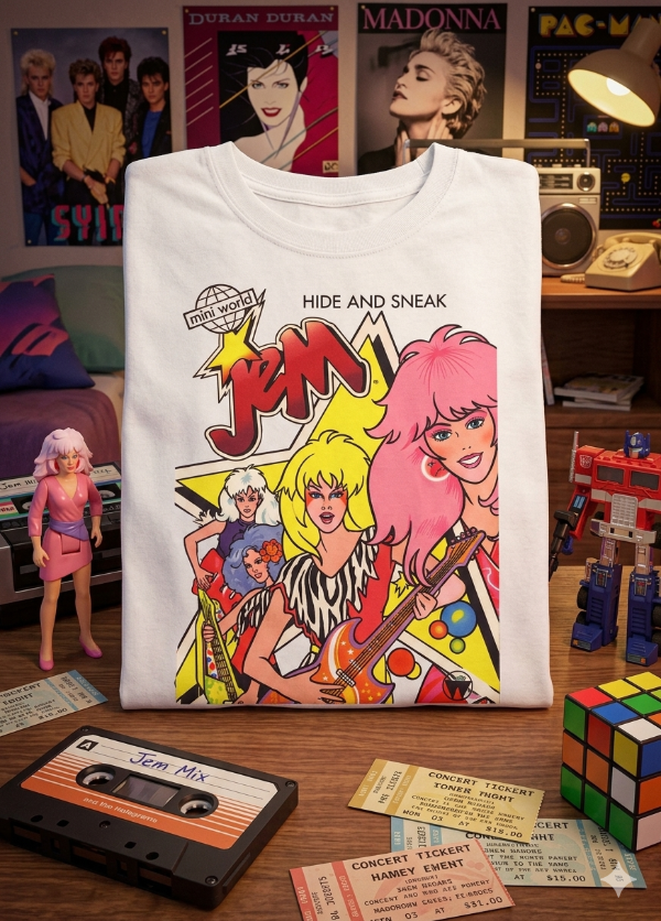 Producto - Remera Mujer Jem Magazine Tour