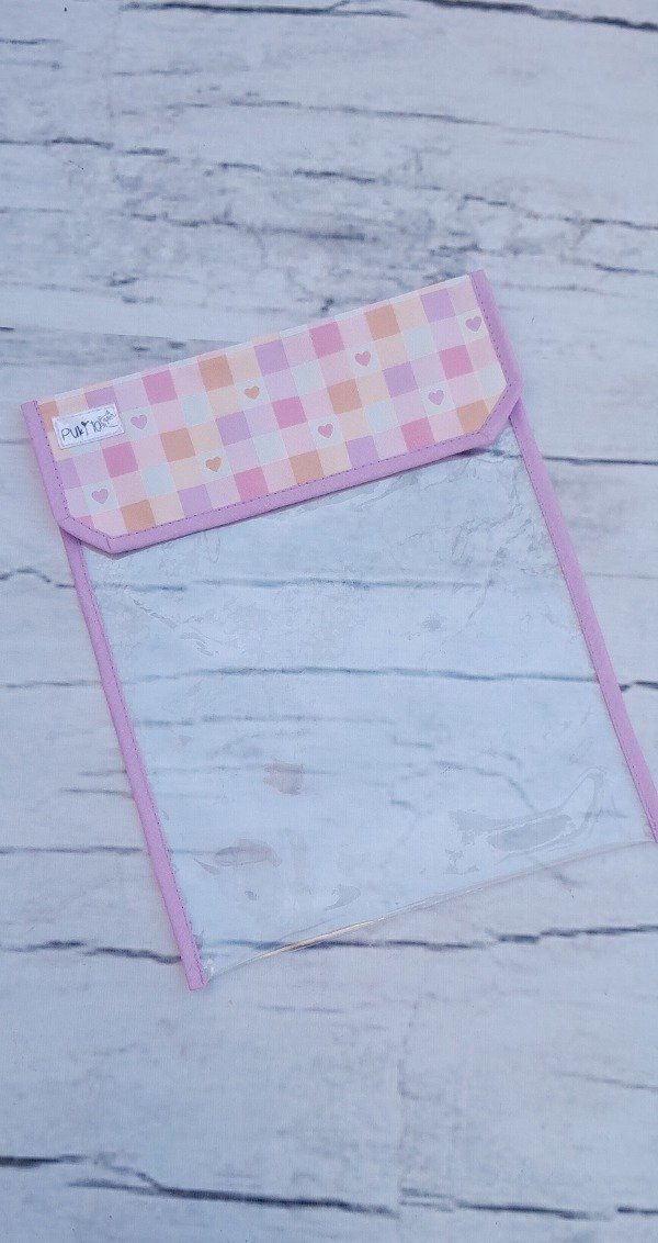 Producto - Sobre a4 cuadrille corazon