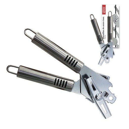 Producto - ABRELATAS MARIPOSA MANGO ACERO CRYSTAL ROCK