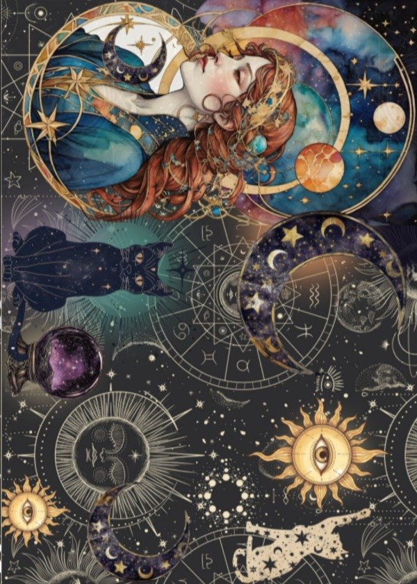 Producto - Lamina de Seda Sublimable ORACLE MISTIC2