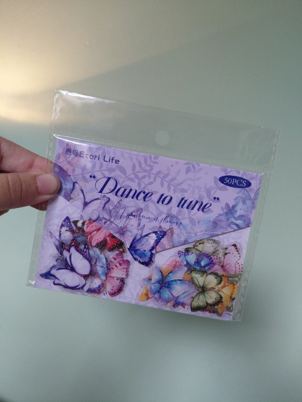 Producto - Packs de stickers en PET - Surtidos de colores (lila)