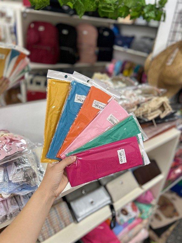 Producto - Vincha de tela de colores ancha