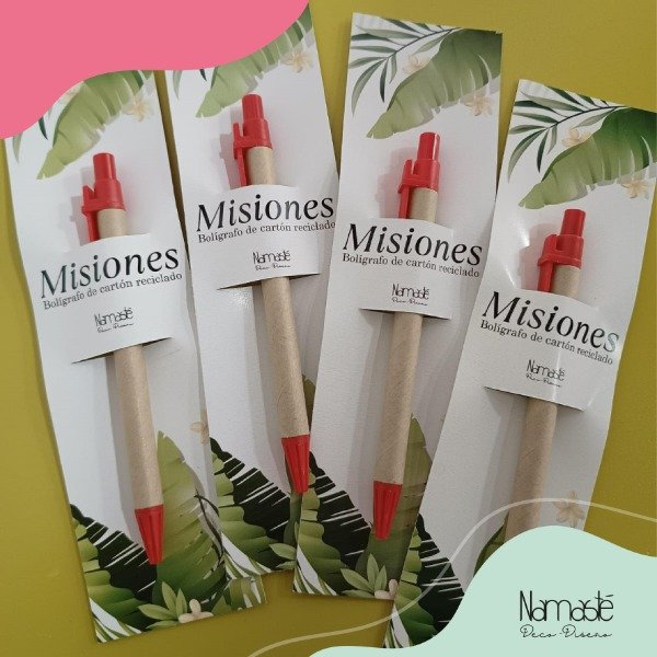 Producto - Birome cartón reciclado Misiones