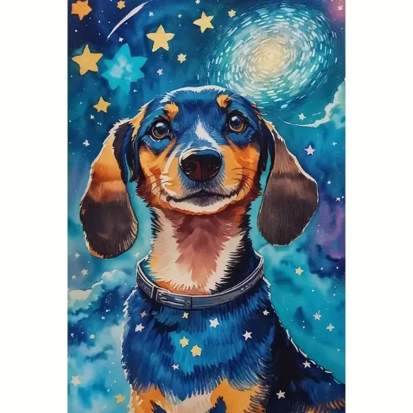 Producto - DIAMOND PAINTING 40X50 DIY PERRITO SALCHICHA
