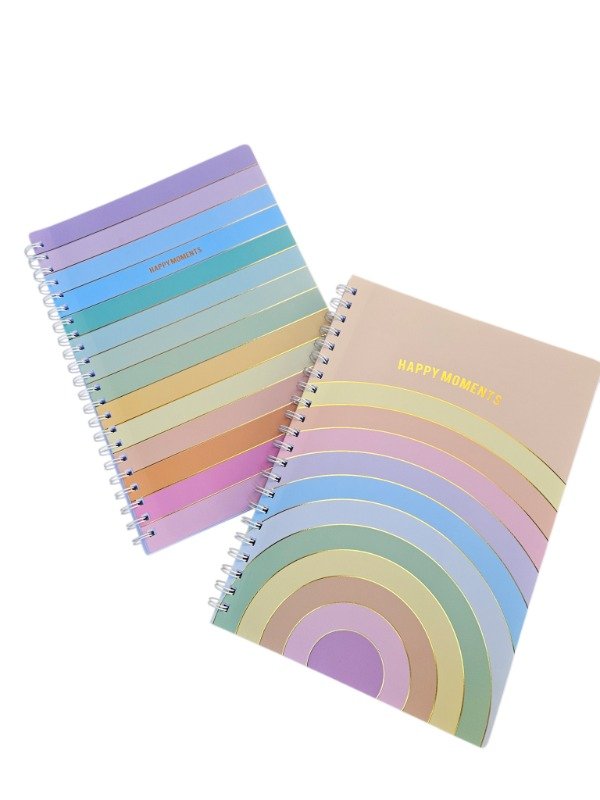Producto - Cuaderno A4 tapa blanda Pastel