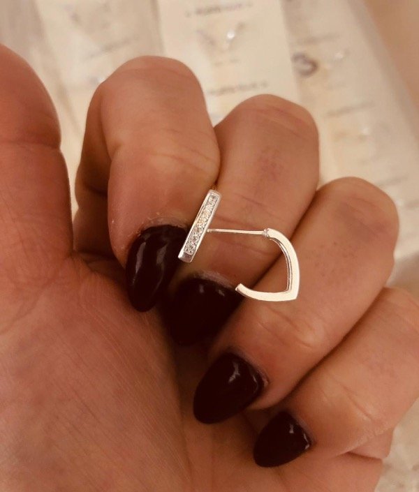 Producto - Pasantes estilo argollitas Plata 925