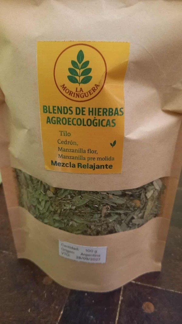 Producto - Blends hierbas Agroecologicas por 100 gr Mezcla Relajante
