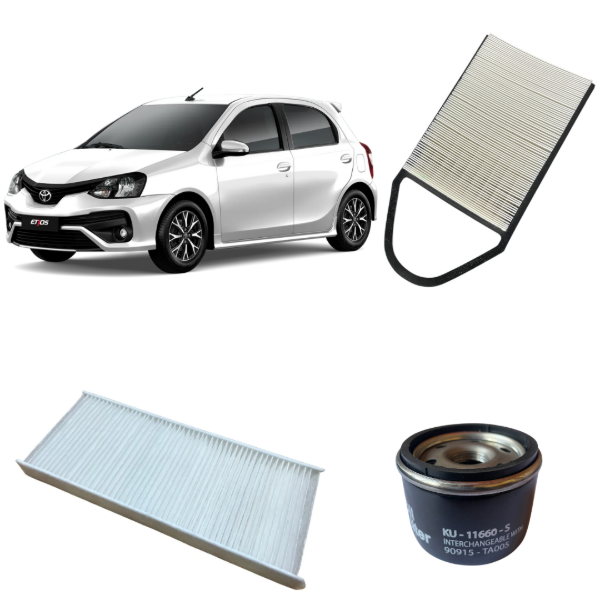 Producto - KIT8 - TOYOTA Etios 1.5 16v 84cv (2013+)