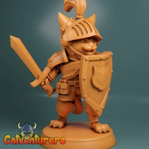 Producto - Señor Vladimir, tabaxi caballero - Dungeons and Dragons