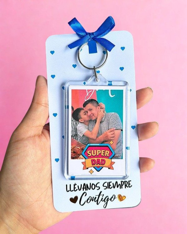 Producto - Llaveros con packaging dia del padre