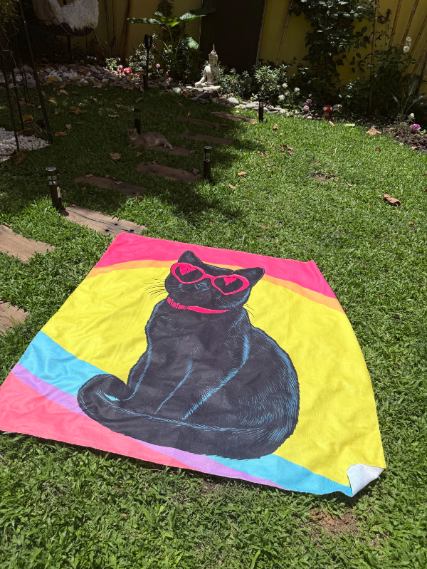 Producto - Mega toalla Gato