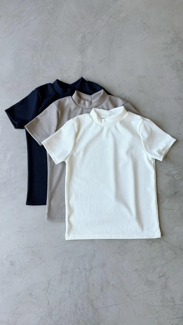 Producto - (RM19)Manga Corta Media Polera Morley Portofino