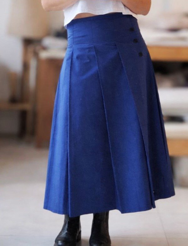 Producto - falda PORTAL azul ultramar