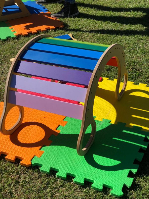 Hamaca Arcoiris - Mil Hojas Juego Libre
