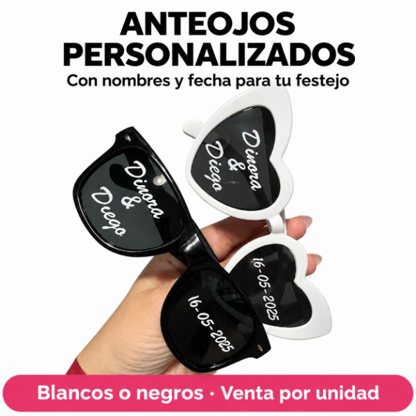 Producto - Lentes personalizados para fiestas y eventos - 0
