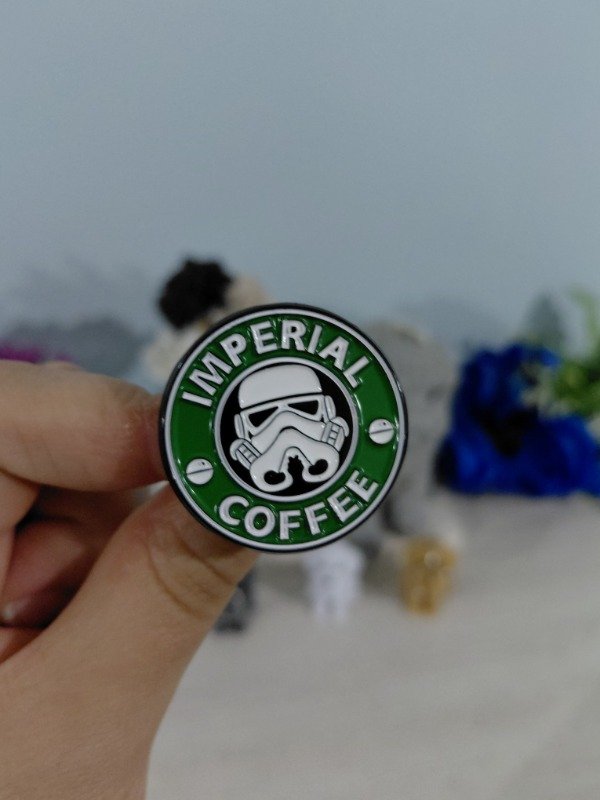 Producto - Pin metalizado - Star Wars "Imperial coffee" #2198
