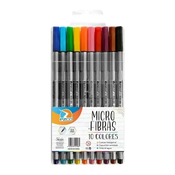 Producto - Microfibras Ezco x 10 col