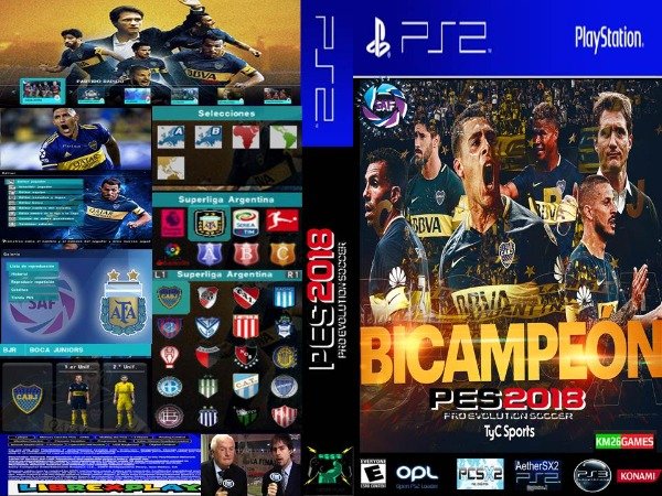 Producto - PES 2018 SUPERLIGA 2018 V2 (RELATOS CLOSS Y NIEMBRO)