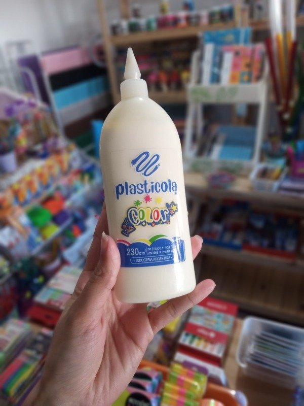 Producto - Plasticola x230g Color Amarillo