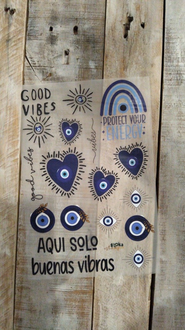 Producto - Termotransferibles 20x29cm Ojo Turco #4