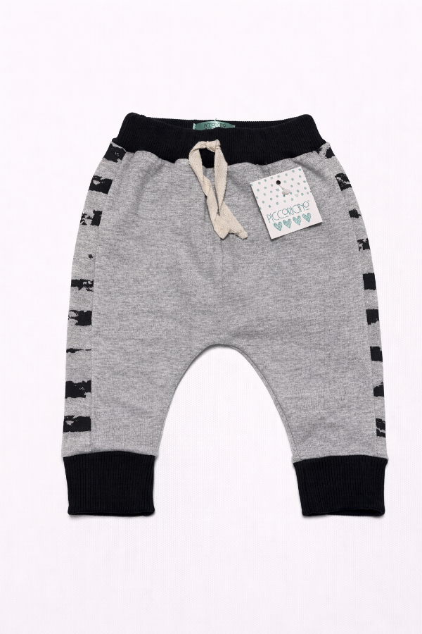 Producto - Babucha rústico gris y rayas