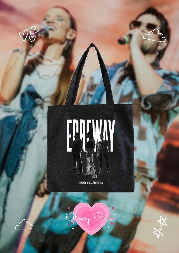 Producto - Tote Bag Erreway Tour 2025 - DTF