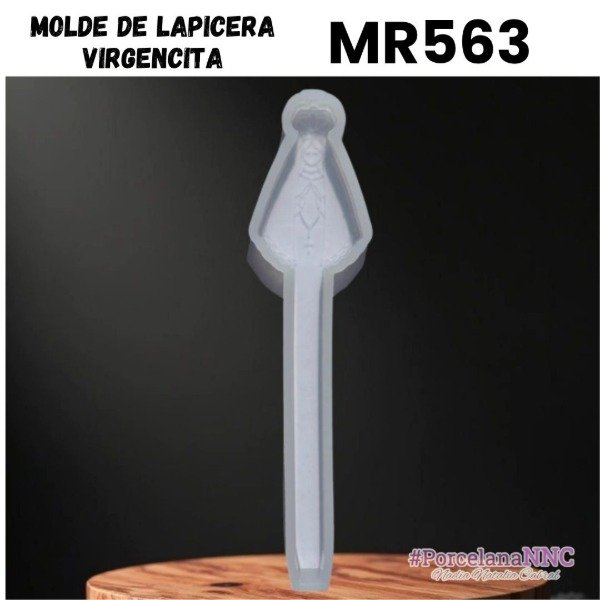 Producto - MOLDE DE LAPICERA virgencita MR563